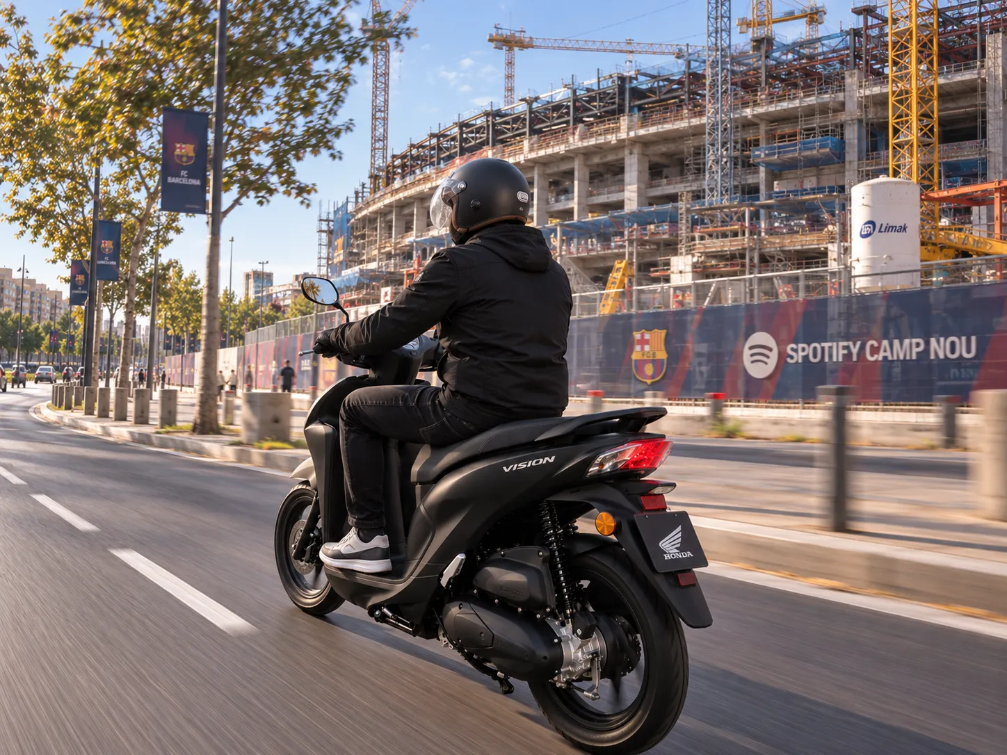 Honda Vision scooter