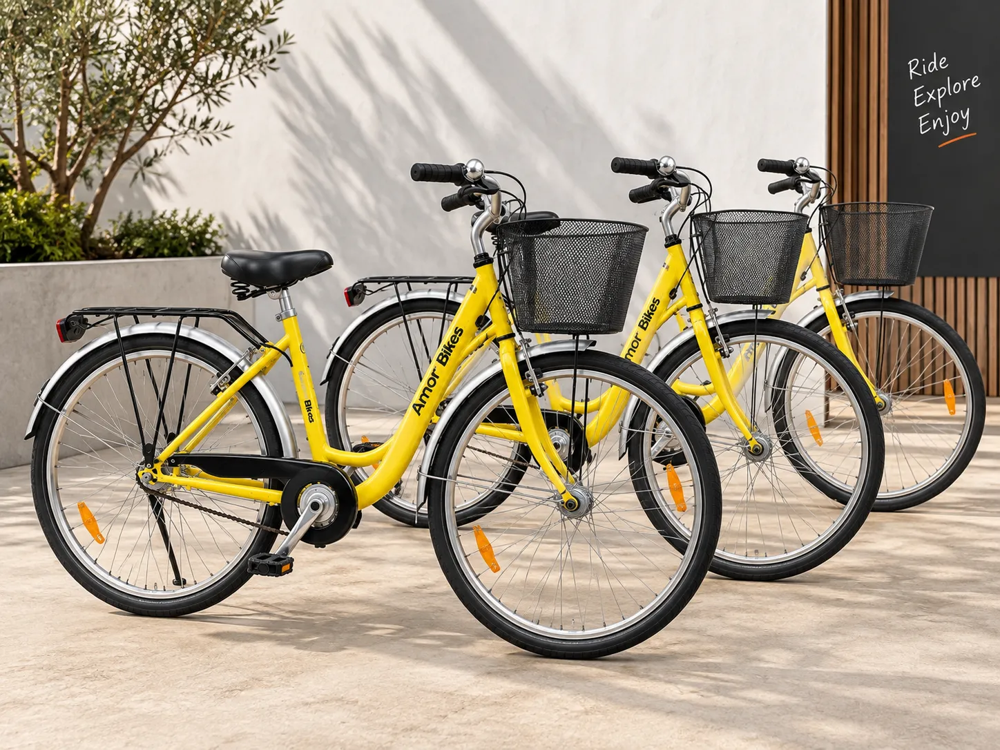 City Bike side view