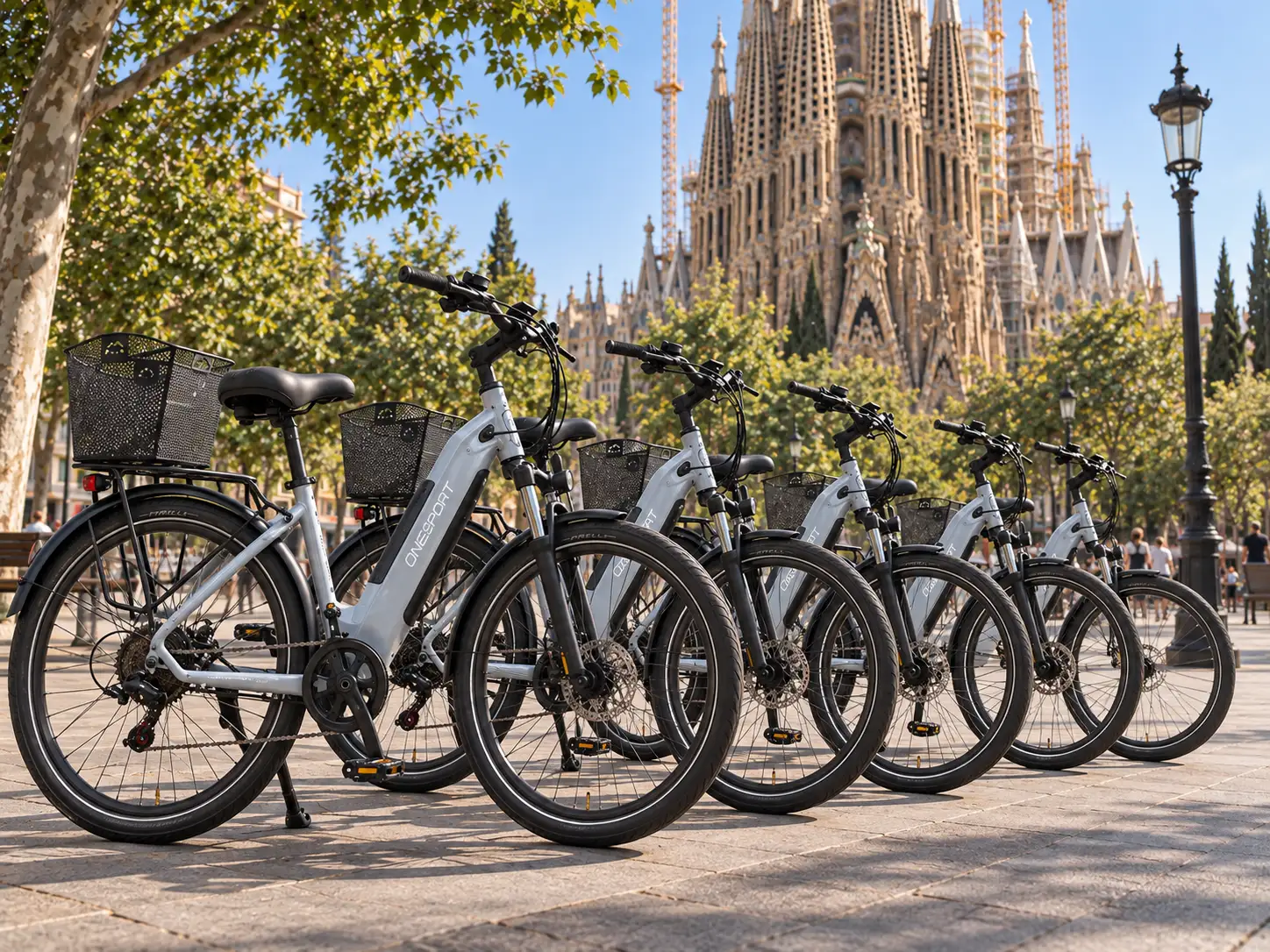 Onesport electric bike in Barcelona