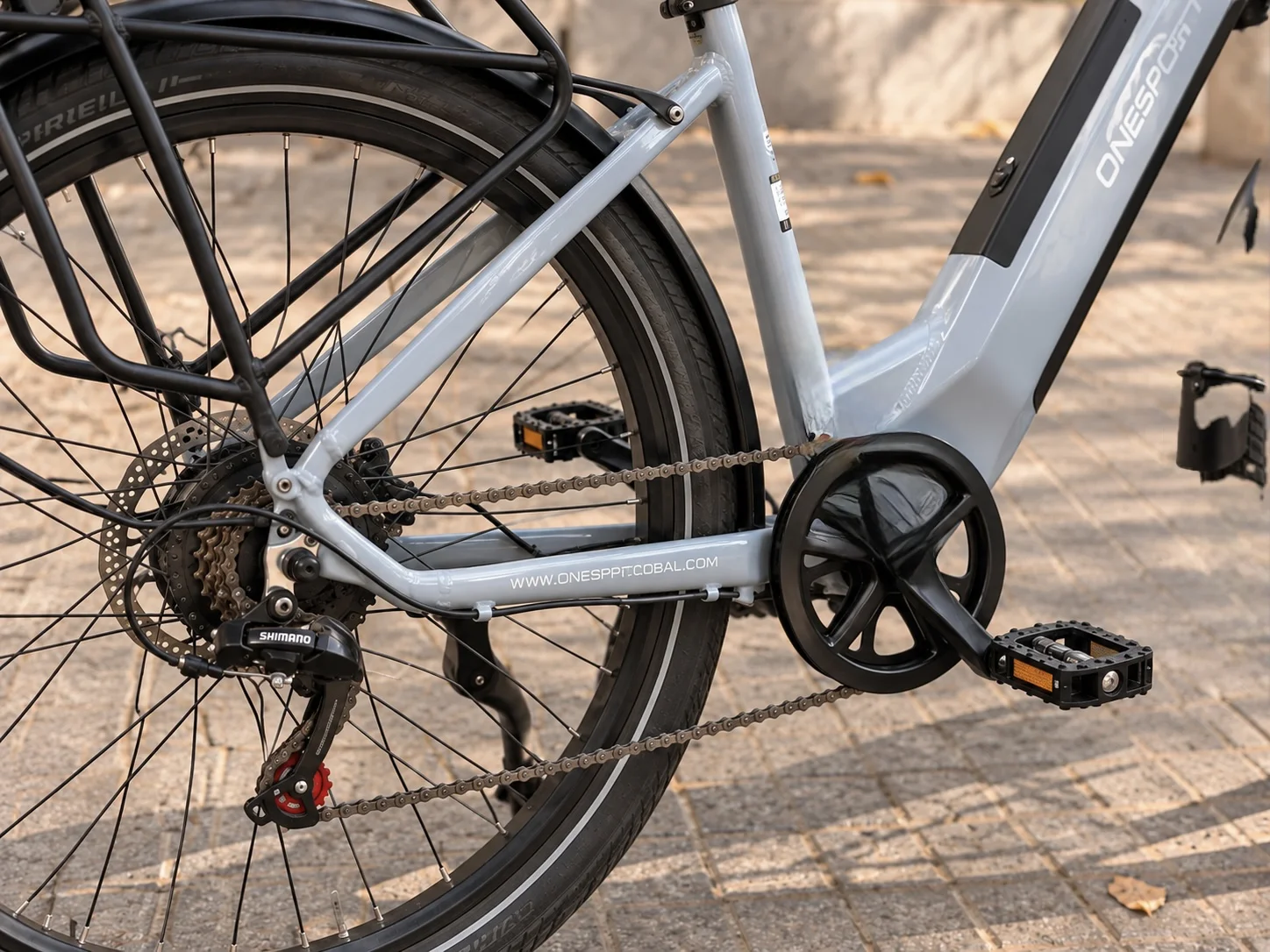 Onesport electric bike detail